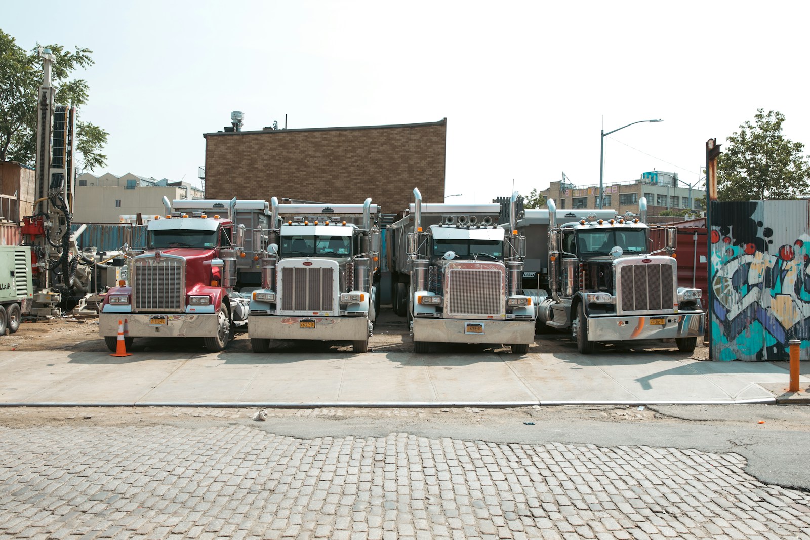 Trucks in Brooklyn